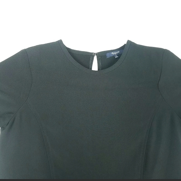 Madewell Womens Size 6 Tribune Dress Crepe Keyhole - Picture 3 of 4